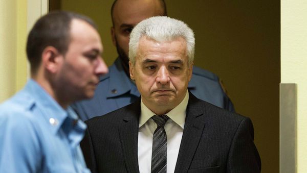 Former Bosnian Serb Security Chief, Drago Nikolic Former Bosnian Serb Security Chief, Drago Nikolic - Sputnik International