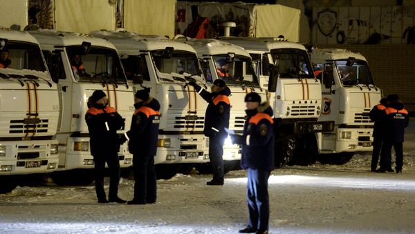 Humanitarian aid to Donbass - Sputnik International
