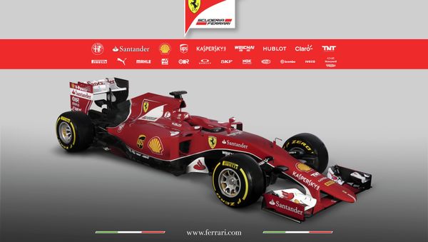 The new Ferrari Formula One SF15-T is seen in this undated handout image released January 30, 2015 - Sputnik International