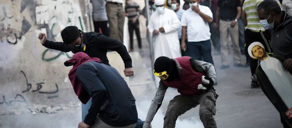 Bahraini protesters Bahraini protesters - Sputnik International