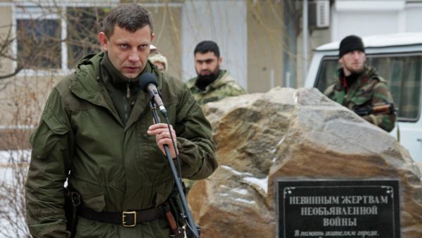 DPR Head Alexander Zakharchenko visits Gorlovka DPR Head Alexander Zakharchenko visits Gorlovka - Sputnik International