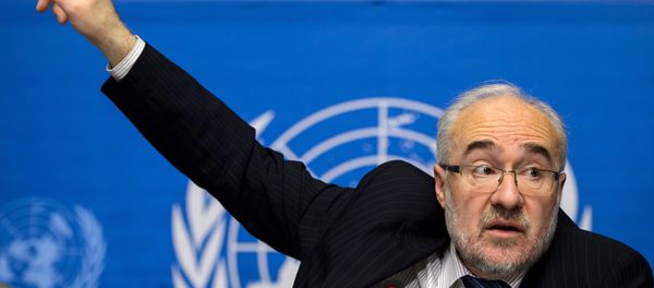 World Meterological Organization (WMO) secretary general Michel Jarraud World Meterological Organization (WMO) secretary general Michel Jarraud - Sputnik International