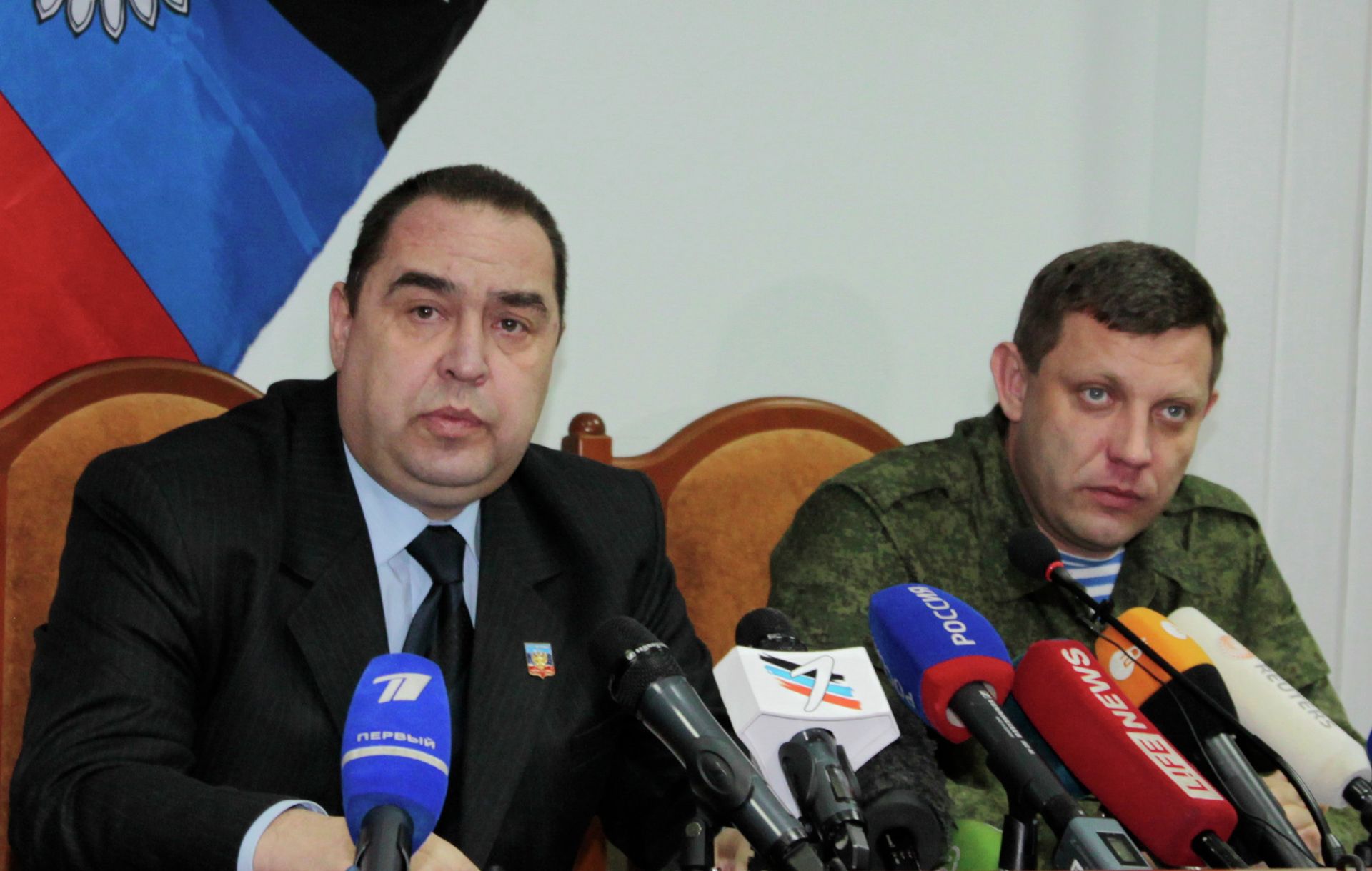 Joint statement of DPR and LPR heads A.Zakharchenko and I.Plotnitsky - Sputnik International, 1920, 10.04.2022