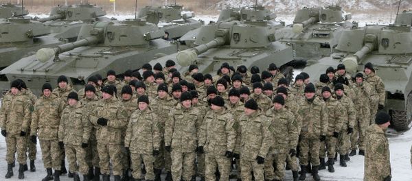 The U.S. military will deploy soldiers to Ukraine this spring to train the country’s newly established National Guard. The U.S. military will deploy soldiers to Ukraine this spring to train the country’s newly established National Guard. - Sputnik International