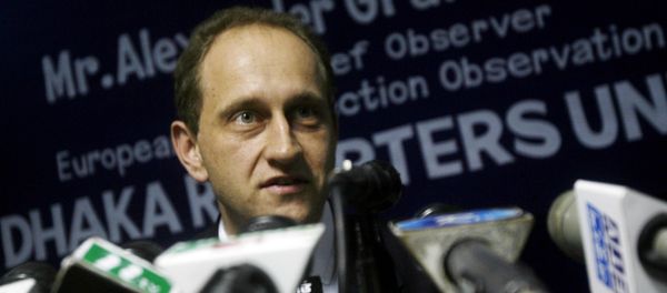 Alexander Graf Lambsdorff, the chief observer of the European Union Election - Sputnik International
