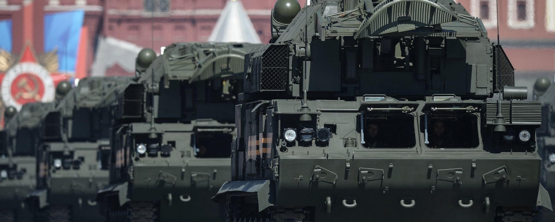 Tor missile systems rumbling down Red Square during a Victory Day parade. File photo. - Sputnik International, 1920, 25.12.2023