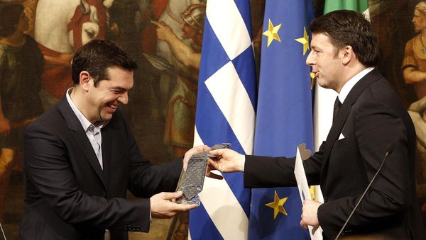 Greek Prime Minister Alexis Tsipras Greek Prime Minister Alexis Tsipras - Sputnik International