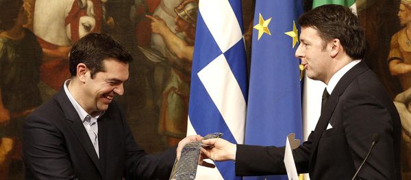 Greek Prime Minister Alexis Tsipras Greek Prime Minister Alexis Tsipras - Sputnik International