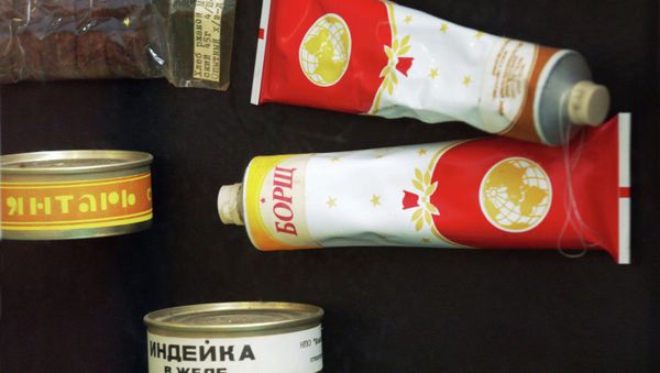 Food for cosmonauts - Sputnik International