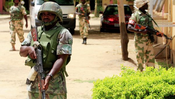 Nigerian soldiers Nigerian soldiers - Sputnik International