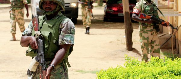 Nigerian soldiers Nigerian soldiers - Sputnik International