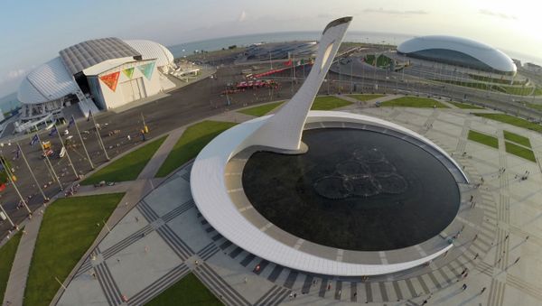 View of Olympic Park and Sochi Motor Speedway in Imereti Valley View of Olympic Park and Sochi Motor Speedway in Imereti Valley - Sputnik International