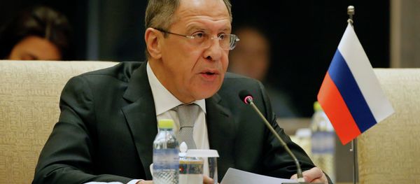 Russian Foreign Minister Sergei Lavrov speaks during the thirteenth meeting of the Foreign Ministers of China, Russia and India, in Beijing on February 2, 2015 - Sputnik International