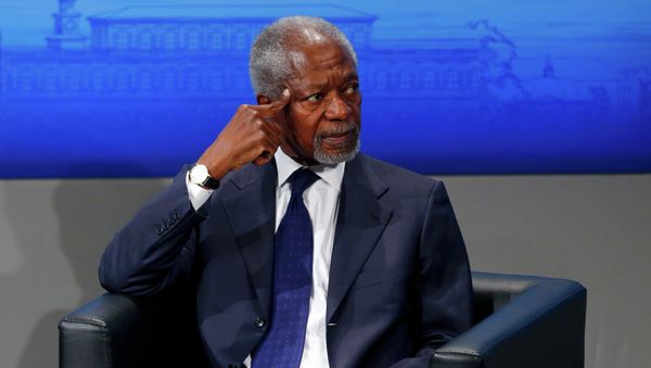 Former UN Secretary General Kofi Anan attends the opening session of the 51st Munich Security Conference at the 'Bayerischer Hof' hotel in Munich February 7, 2015 - Sputnik International