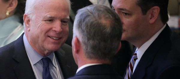 U.S. Sen. John McCain arrives at the 51. Munich Security Conference in Munich, Germany, Saturday, Feb. 7, 2015 U.S. Sen. John McCain arrives at the 51. Munich Security Conference in Munich, Germany, Saturday, Feb. 7, 2015 - Sputnik International