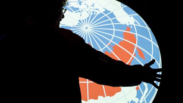 Rossiya Segodnya news agency logo Rossiya Segodnya news agency logo - Sputnik International