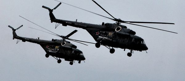 Mi-8 AMTSh helicopters Mi-8 AMTSh helicopters - Sputnik International