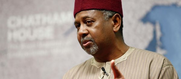 Nigeria's National Security Advisor Mohammed Sambo Dasuki listens to a question after his address at Chatham House in London, January 22, 2015 - Sputnik International