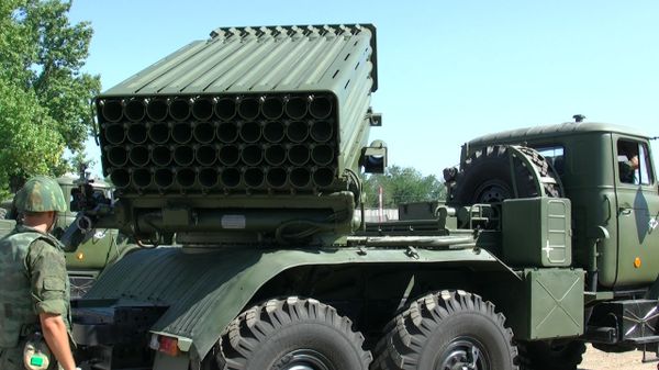Tornado-G multiple rocket launcher system. File photo Tornado-G multiple rocket launcher system. File photo - Sputnik International