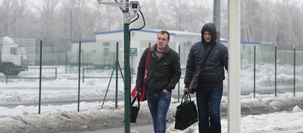 Matveyev-Kurgan checkpoint in Rostov Region Matveyev-Kurgan checkpoint in Rostov Region - Sputnik International