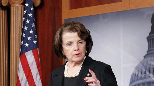 Senate intelligence committee chair, Sen. Diane Feinstein, D-Cal., speaking at Capitol Hill. - Sputnik International