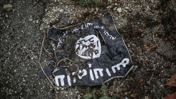 Flag of the Islamic State in the conflict zone Flag of the Islamic State in the conflict zone - Sputnik International
