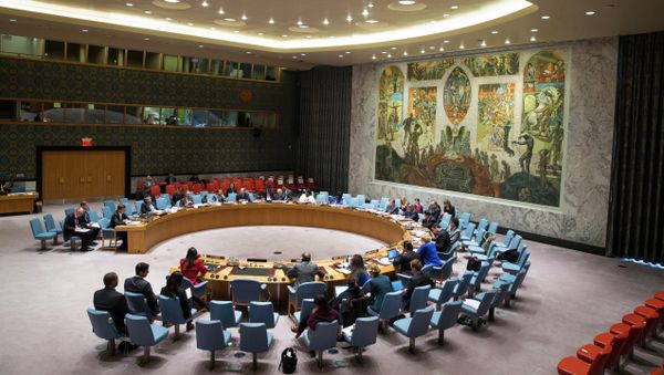 An ongoing United Nations Security Council meeting convenes at the UN headquarters Monday, Jan 19, 2015 An ongoing United Nations Security Council meeting convenes at the UN headquarters Monday, Jan 19, 2015 - Sputnik International