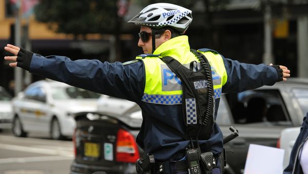 A member of the New South Wales police force A member of the New South Wales police force - Sputnik International