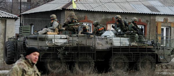 Ukrainian government army soldiers - Sputnik International
