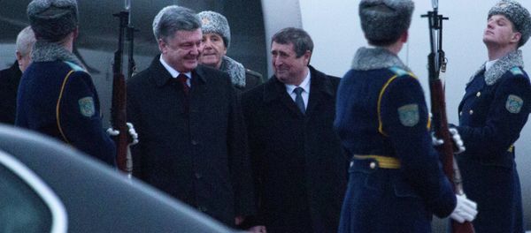 Ukrainian President Petro Poroshenko Ukrainian President Petro Poroshenko - Sputnik International