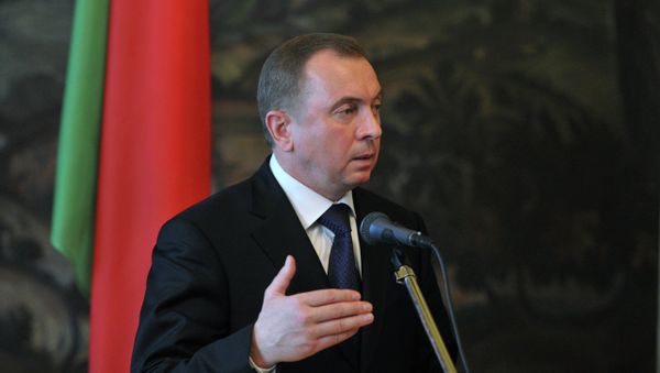 Belarusian Foreign Minister Vladimir Makei Belarusian Foreign Minister Vladimir Makei - Sputnik International