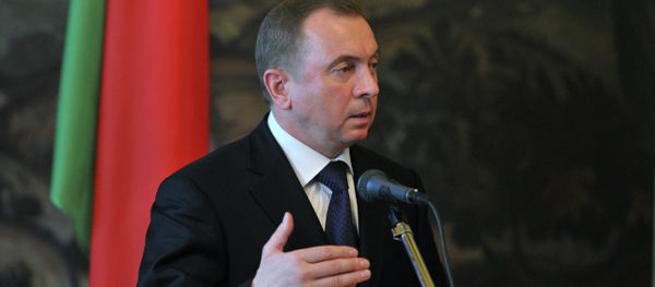 Belarusian Foreign Minister Vladimir Makei Belarusian Foreign Minister Vladimir Makei - Sputnik International