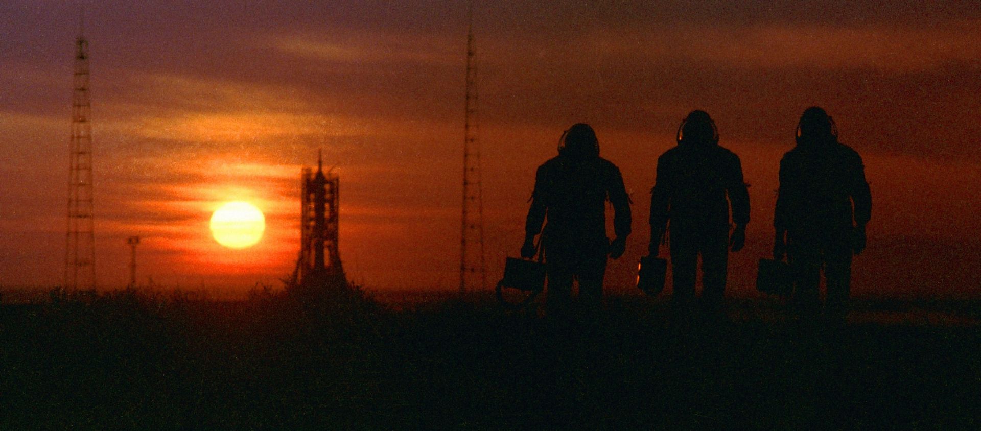 Astronauts at the Baikonur space center - Sputnik International, 1920, 16.11.2020