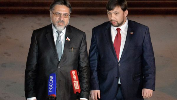Contact group on Ukraine meets in Minsk - Sputnik International