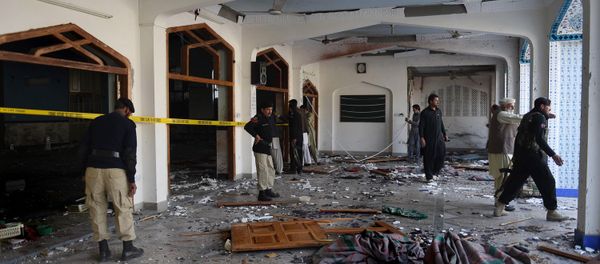 Explosion at a Shiite Muslim mosque Explosion at a Shiite Muslim mosque - Sputnik International