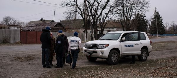 OSCE Special Monitoring Mission in Ukraine OSCE Special Monitoring Mission in Ukraine - Sputnik International