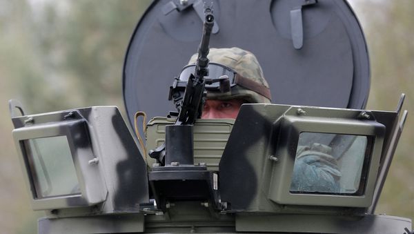 Soldier in a tank - Sputnik International