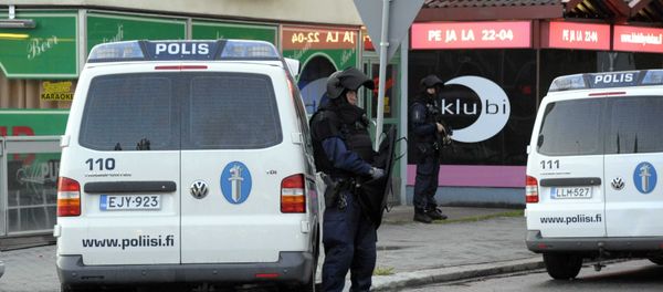 Police officers in Finland Police officers in Finland - Sputnik International