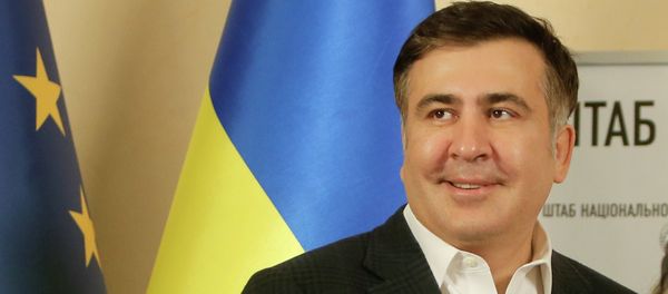 Former Georgian president Mikhail Saakashvili Former Georgian president Mikhail Saakashvili - Sputnik International