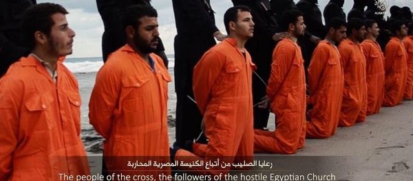 ISIS releases video claiming execution of 21 Egyptian Copts ISIS releases video claiming execution of 21 Egyptian Copts - Sputnik International