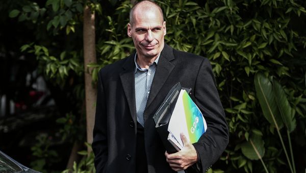 Greece's Finance Minister Yanis Varoufakis Greece's Finance Minister Yanis Varoufakis - Sputnik International