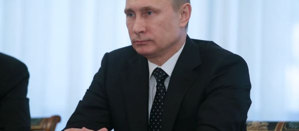 Vladimir Putin meets with - Sputnik International