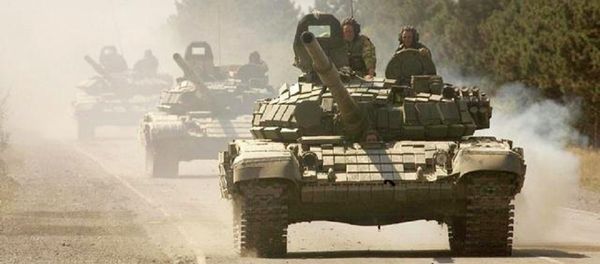 Russian tanks in South Ossetia Russian tanks in South Ossetia - Sputnik International