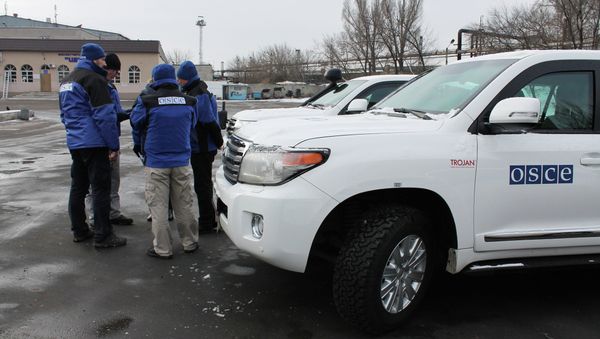 OSCE observers OSCE observers - Sputnik International