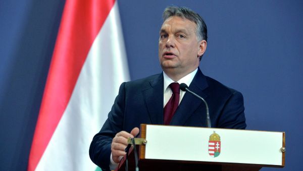 Hungarian Prime Minister Viktor Orban speaks during his joint press conference with Russian President Vladimir Putin in the Parliament building in Budapest, Hungary, Tuesday, Feb. 17, 2015. Putin is staying on a one-day working visit in the Hungarian capital. Hungarian Prime Minister Viktor Orban speaks during his joint press conference with Russian President Vladimir Putin in the Parliament building in Budapest, Hungary, Tuesday, Feb. 17, 2015. Putin is staying on a one-day working visit in the Hungarian capital. - Sputnik International