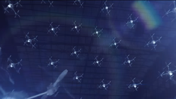 Drones will take center stage to bring a collaboration and fusion of music, video, projections, and special effects. - Sputnik International