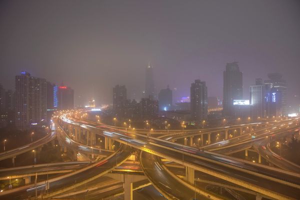 Hazy Sights of China Covered in Smog - Sputnik International