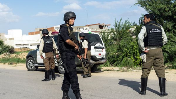 Members of the Tunisian National Guard - Sputnik International