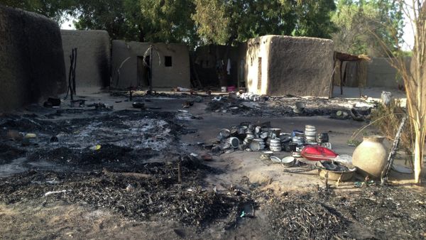 A picture taken on February 13, 2015 shows the village Nougboua after it was attacked by Nigeria's Boko Haram rebels A picture taken on February 13, 2015 shows the village Nougboua after it was attacked by Nigeria's Boko Haram rebels - Sputnik International