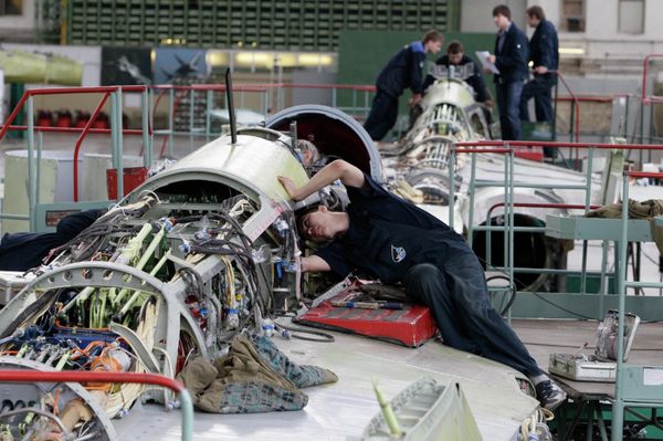 Russian Aircraft on Display at Aero India 2015 Expo - Sputnik International